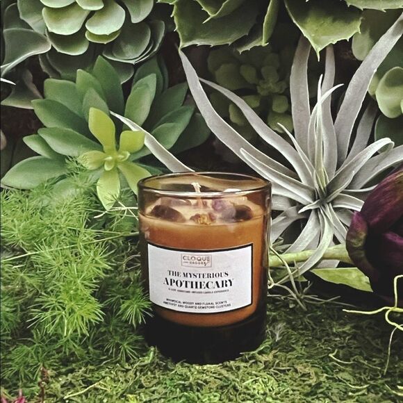 Super LUXE hand poured Crystal soy candle - Picture 4 of 4
